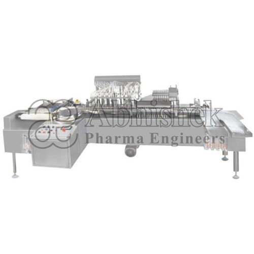 Vertical ampoule filling sealing machine